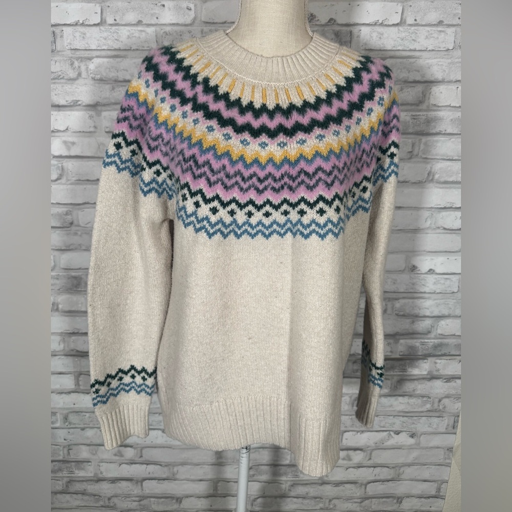 Style & Co Knit Patterned Sweater